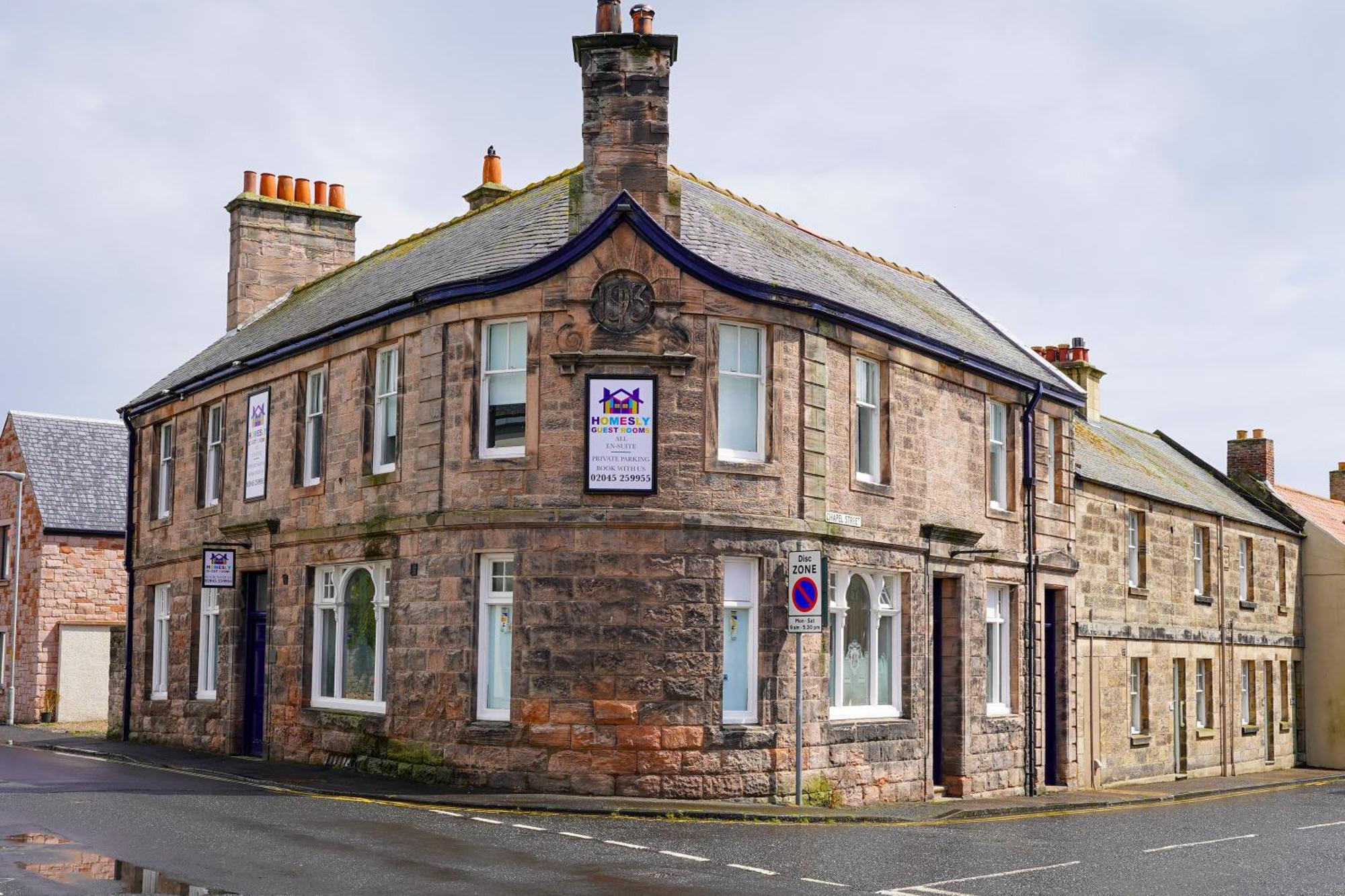 Homesly Guest Rooms, Comfortable En-Suite Guest Rooms With Free Parking And Self Check-In Berwick Upon Tweed Екстер'єр фото